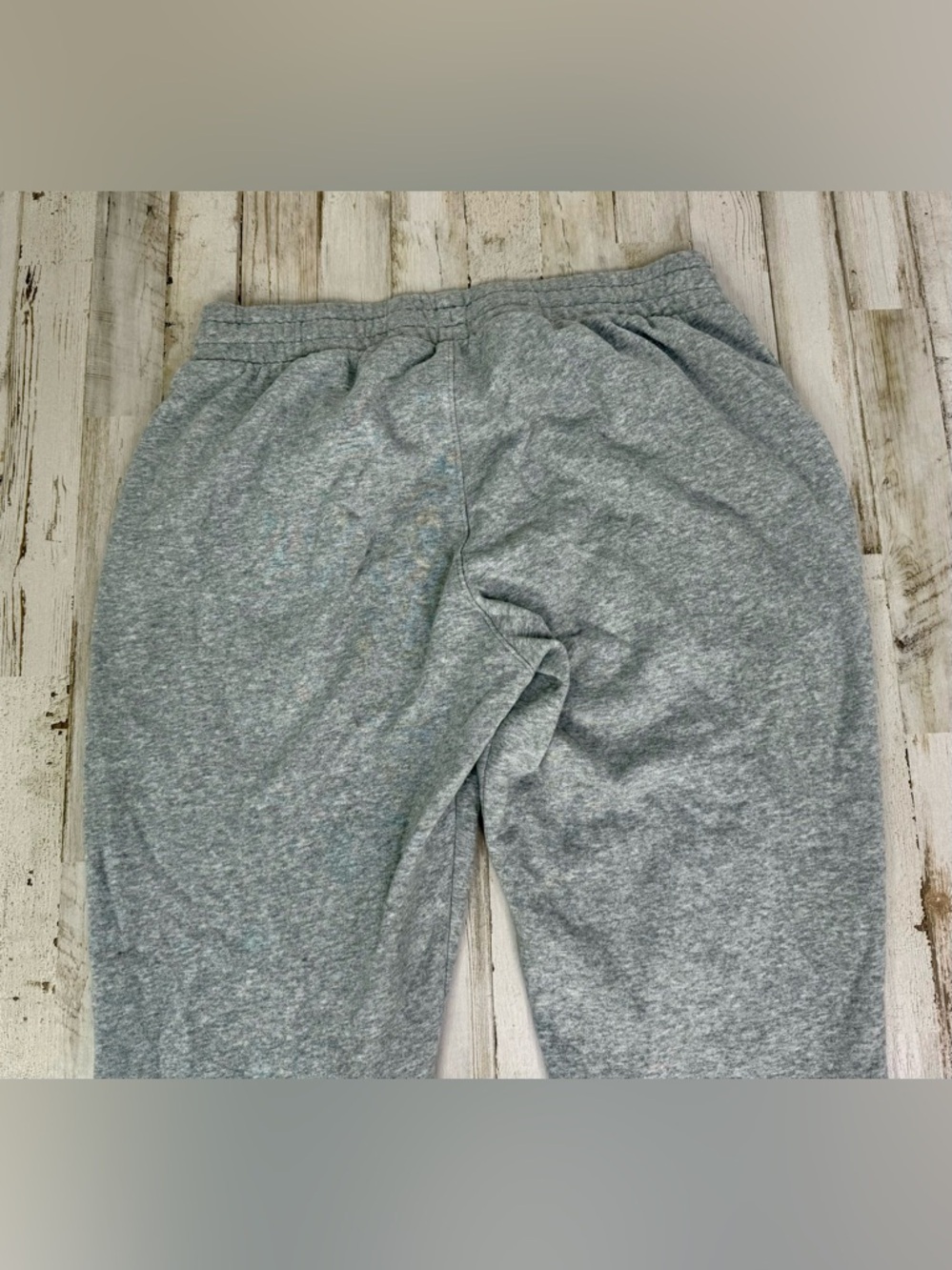 Under Armour Joggers Mens Large Gray Loose Drawstring Fleece Tapered Sweatpants - Picture 9 of 10